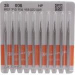 Stahlbohrer 38, acél-fúró, ISO 006, HP, 10 darab