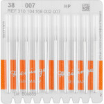 Stahlbohrer 38, acél-fúró, ISO 007, HP, 10 darab