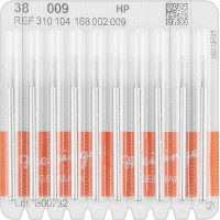 Stahlbohrer 38, acél-fúró, ISO 009, HP, 10 darab