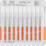 Stahlbohrer 38, acél-fúró, ISO 010, HP, 10 darab