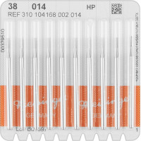 Stahlbohrer 38, acél-fúró, ISO 014, HP, 10 darab