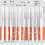 Stahlbohrer 38, acél-fúró, ISO 016, HP, 10 darab