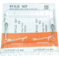 Diamanten 811L, gyémántcsiszoló, zöld, ISO 037, FG, 2 darab