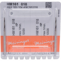 Chirurgie Fräser HM 161 - 2 darabos csomag, HP, Figur 408, 11 mm, ISO 018 - 500 104 408 295 018