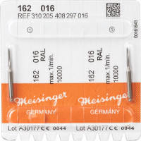 Chirurgie Fräser 162 - 2 darabos csomag, RAL, Figur 408, 9 mm, ISO 016 - 310 205 408 297 016