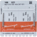 Chirurgie Fräser 166 - 2 darabos csomag, RAL, Figur 409, 10 mm, ISO 021 - 310 205 409 297 021