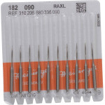 WZK Erweiterer 182, gépi gyökércsatornabemenet tágító, ISO 090, RAXL, 10 darab