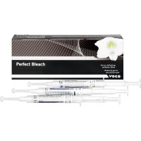 Perfect Bleach, Fehéríto-rendszer, fecskendők, Mentaízű, tartozék nélkül, Karbamidperoxid: 10%, 2,4 ml, 3x1 darab