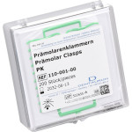 Premoláris kapocs, (PK), zöld, 200 darab