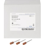 Schleifsteine, 10 darab, rosa, zylindrisch, mittel, grob