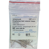 remanium® Knopfanker, 10 darab, Ø 0,80 mm