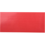 Helyfenntartó viasz, (150 x 70 x 0,60 mm), Lapok, puha, piros, 15 darab