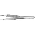 Anatomische Pinzetten nach Adson Micro - 1 db, gerade, feingliedrig, gerieft, 150 mm - BD223R