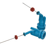 NaviTip™-Tips - 50 darabos csomag, hellblau, Länge 25 mm, Ø 0,33 mm, 29ga - 1376