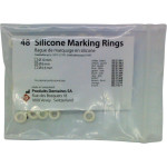 Markierungsringe - 48 darabos csomag, fehér, Ø 8 mm - 21361 Markierungsringe - 48 darabos csomag, fehér, Ø 8 mm - 21361