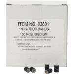 Arbor Bands, Csiszolókő, szereletlen közepes, M (közepes), 100 darab