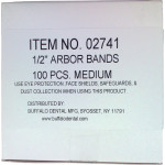 Arbor Bands, Csiszolókő, szereletlen közepes, L (nagy), 100 darab