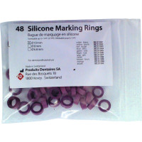 Markierungsringe - 48 darabos csomag, lila, Ø 10 mm - 21388 Markierungsringe - 48 darabos csomag, lila, Ø 10 mm - 21388