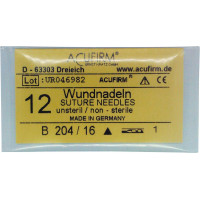 Chirurgische Nähnadeln - 12 darabos csomag, , Figur 16, 204B - 204 B 16