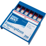 Omni (ISO 25), Papírcsúcs, ISO 25 sterilen csomagolva, fehér, Papír, 200 darab