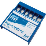 Omni (ISO 30), Papírcsúcs, ISO 30 sterilen csomagolva, fehér, Papír, 200 darab