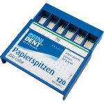 Omni (ISO 70), Papírcsúcs, ISO 70 sterilen csomagolva, fehér, Papír, 120 darab