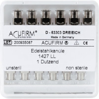Spülkanülen - 12 darabos csomag, gerade, länge 28 mm, Ø 0,67 mm - 1427 LL