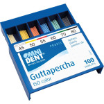 Omni (ISO 45-80), Guttapercha-csúcs, ISO 45-80 ISO színkódolt, röntgenopák, Guttapercha, 100 darab