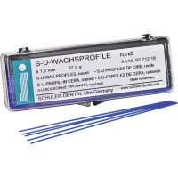 S-U-Wachsprofile Packung 37,5 g Wachsprofile rund, 1,2 mm S-U-Wachsprofile Packung 37,5 g Wachsprofile rund, 1,2 mm