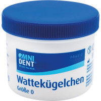 Wattekügelchen - tégely 4 g Ø 4,8 mm, méret 0 - 55483
