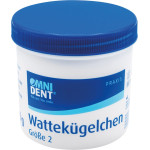 Wattekügelchen - tégely 10 g Ø 7,6 mm, méret 2 - 55485