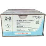PERMA-HAND SEIDE - 36 darabos csomag, fekete, 45 cm, X1, USP 2-0, Stärke 3 - 737H PERMA-HAND SEIDE - 36 darabos csomag, fekete, 45 cm, X1, USP 2-0, Stärke 3 - 737H