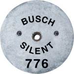 Silent (776), Heatless ko, szereletlen ISO 220 Korong, finom, 2 mm, 12 darab