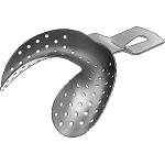 Ehricke-féle Lenyomatkanál - 1 db, alsó méret UU/3, perforált - 400UU/3