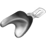 Ehricke-féle Lenyomatkanál - 1 db, felső méret UO/1, tömör - 401UO/1