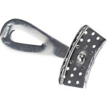 Parciális Lenyomatkanál - 1 db, Universal méret 1, drehbarer Griff, Stellschraube, perforált - 402UN/1