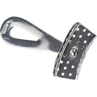 Parciális Lenyomatkanál - 1 db, Universal méret 1, drehbarer Griff, Stellschraube, perforált - 402UN/1