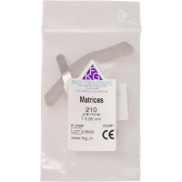 FKG Matrizen - 12 darabos csomag, 210, ET 0,05 mm, Prämolar - 04.210.00.015.AC FKG Matrizen - 12 darabos csomag, 210, ET 0,05 mm, Prämolar - 04.210.00.015.AC