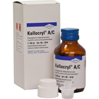 Kallocryl A+C, Fogsor-műanyag, 80 ml, 1 darab