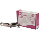 KKD® Abformlöffel Abdrucknahme - 1 db, felső jobb, alsó bal, tömör, Nr. 11 - 273