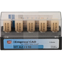 IPS Empress® CAD A-D for CEREC - 5 darabos csomag, méret I10, A2 HT - 602511