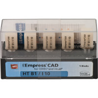IPS Empress® CAD A-D for CEREC - 5 darabos csomag, méret I10, B1 HT - 602514