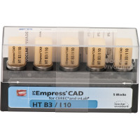 IPS Empress® CAD A-D for CEREC - 5 darabos csomag, méret I10, B3 HT - 602516