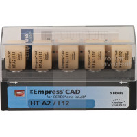 IPS Empress® CAD A-D for CEREC - 5 darabos csomag, méret I12, A2 HT - 602521