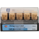 IPS Empress® CAD A-D for CEREC - 5 darabos csomag, méret I12, A3 HT - 602522 IPS Empress® CAD A-D for CEREC - 5 darabos csomag, méret I12, A3 HT - 602522
