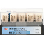 IPS Empress® CAD A-D for CEREC - 5 darabos csomag, méret I12, B1 HT - 602524