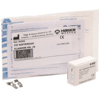 Fit-Kofferdam® Prämolarenklammern flügellos - 1 db, Nr. 29 - 355366