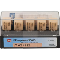 IPS Empress® CAD A-D for CEREC - 5 darabos csomag, méret I12, A2 LT - 602558