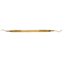 TiN Komposite Spatel - 1 db, 1,6 / 1,6 mm, 16,5 cm, besonders fein, starr, Achtkant Griff - okt.86