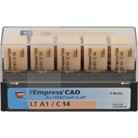 IPS Empress® CAD A-D for CEREC - 5 darabos csomag, méret C14, A1 LT - 602567